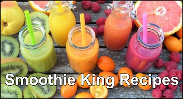 Smoothie King Recipes