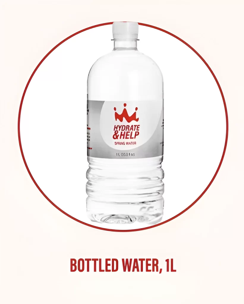 Bottled Water, 1L