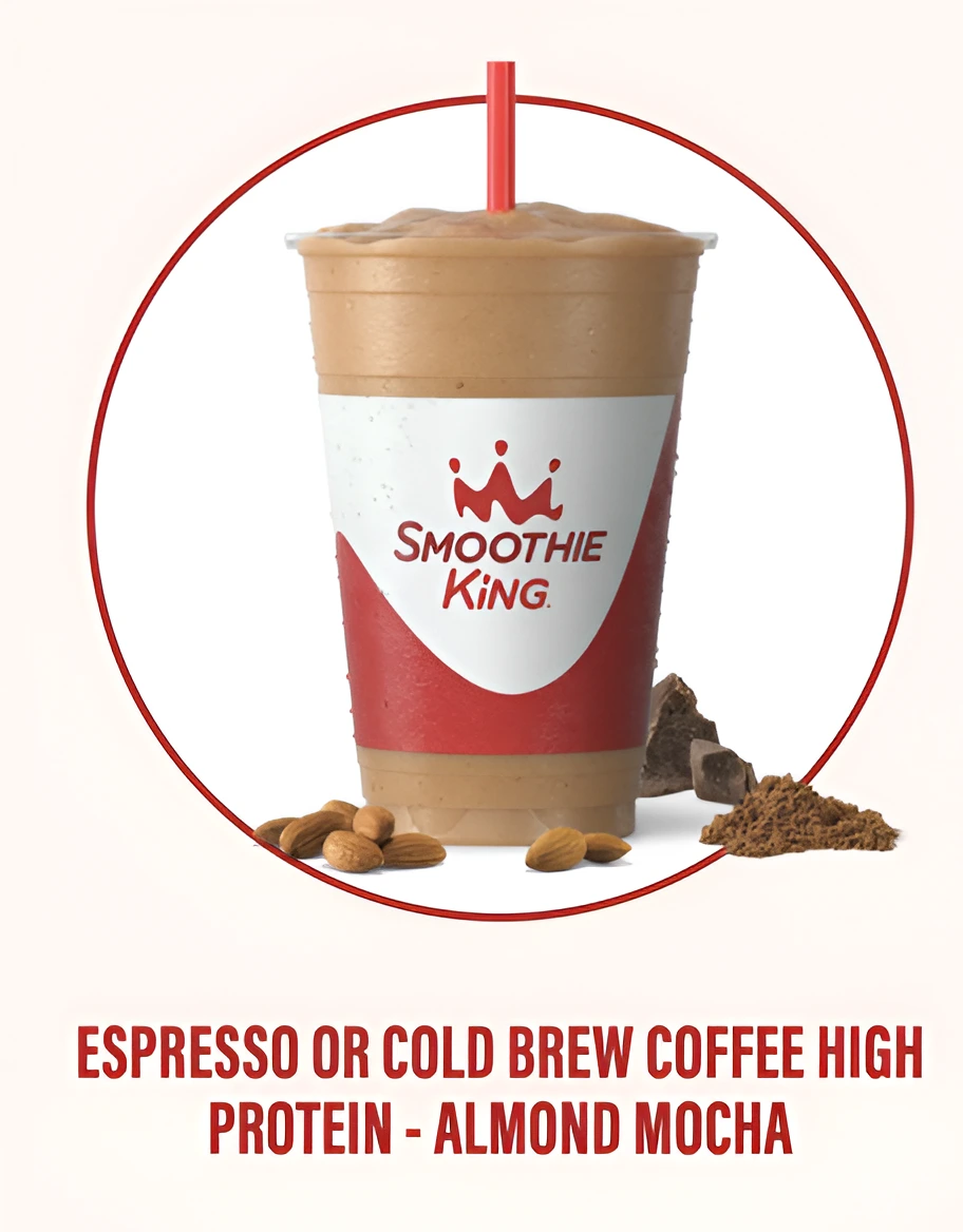 Espresso or Cold Brew Coffee High Protein - Almond Mocha