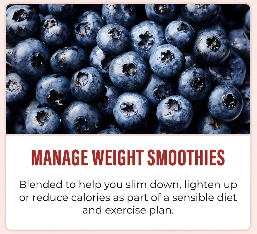 Manage Weight Smoothies
