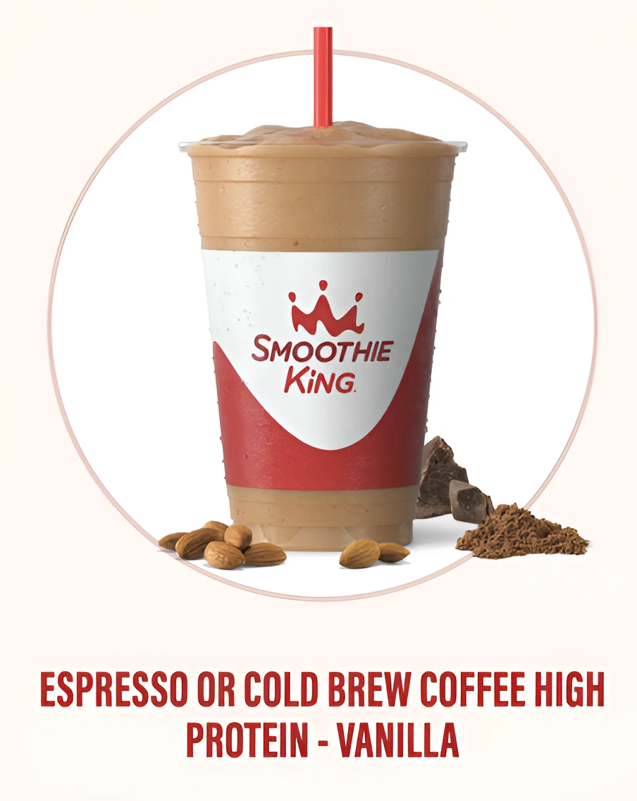 Espresso or Cold Brew Coffee High Protein - Vanilla