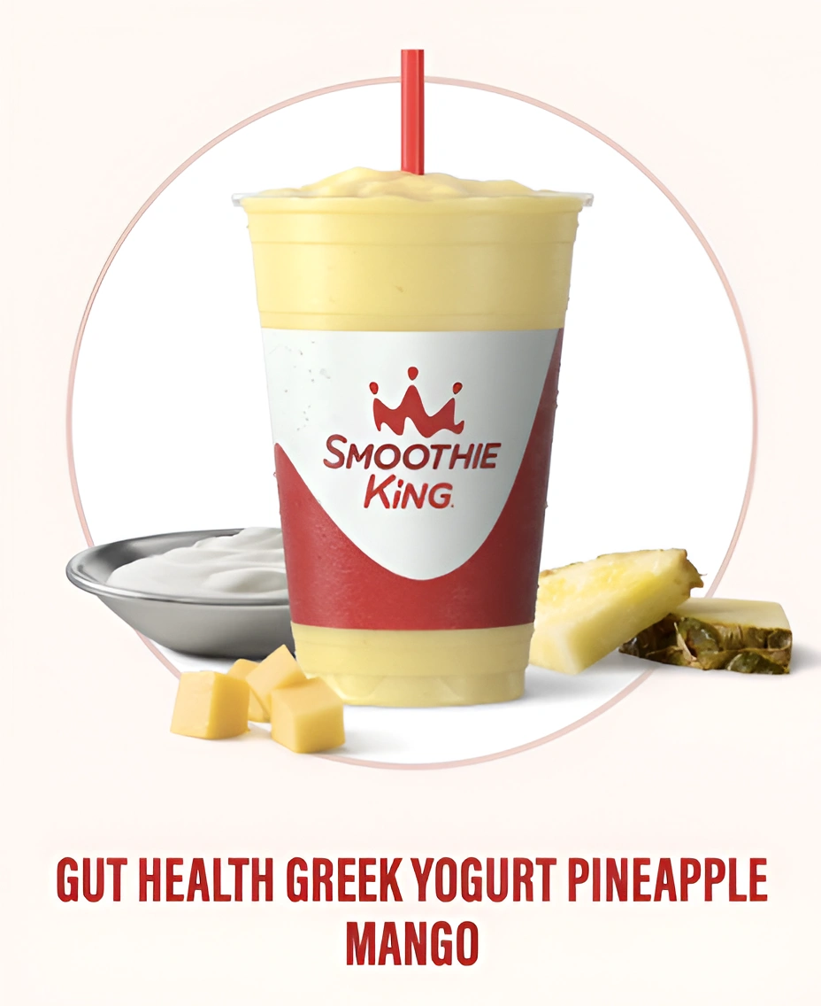 Gut Health Greek Yogurt Pineapple Mango